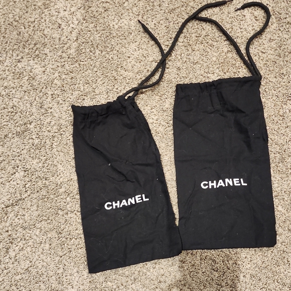 Chanel Black Dust Bags